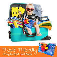 Load image into Gallery viewer, Splashin'kids Inflatable Tummy Time Premium Water mat Infants and Toddlers is The Perfect Fun time Play Activity Center Your Baby's Stimulation Growth

