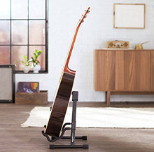 Load image into Gallery viewer, Amazon Basics Guitar Folding A-Frame Stand for Acoustic and Electric Guitars
