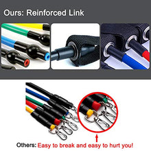 Load image into Gallery viewer, ihuan [Update 2020] Resistance Bands Exercise Set with Door Anchor, Ankle Straps, Carry Bag and Guide for Training, Physical Therapy, Home Workout, Yoga, Pilates, Men &amp; Women Accessories(11 Pieces)
