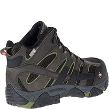 Load image into Gallery viewer, Merrell Men's Moab 2 Vent Mid Waterproof CT Work Boots, Pewter, 10 M
