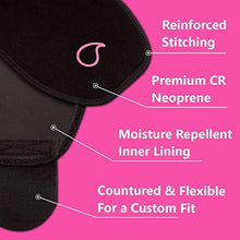 Load image into Gallery viewer, Sweet Sweat Waist Trimmer - Black/Pink (Medium) | Premium Waist Trainer Sauna Belt for Men &amp; Women
