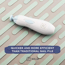 Load image into Gallery viewer, Nolla Kids Baby Nail Trimmer Electric - Electric Nail File Baby - Baby Nail File - Safe Baby Nail Clippers Manicure Set - Trim Polish Grooming Kit For Infant Newborn Toddler Adult Toes and Fingernails
