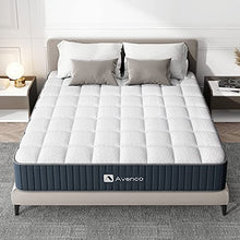 Load image into Gallery viewer, Twin Mattress,Avenco Twin Size Mattress,10 Inch Hybrid Twin Mattress in a Box,Innerspring and Comfortable Foam,Back Pain Relief, CertiPUR-US, 10 Years Support
