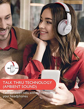 Load image into Gallery viewer, Hybrid Active Noise Cancelling Headphones, SuperEQ S1 Wireless Over Ear Bluetooth Headset, 45H Playtime, Hi-Res Audio, Deep Bass, Wireless &amp; Wired 2-in-1 Ideal for Travel Home Office (White)

