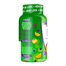 Load image into Gallery viewer, Vitafusion Vitamin D3, 50 mcg, Peach, Blackberry, Strawberry, 150 Count
