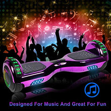 Load image into Gallery viewer, SISIGAD Hoverboard for Kids, Two Wheels Self-Balancing Hover Board with Bluetooth Speaker
