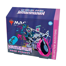 Load image into Gallery viewer, Magic The Gathering Kamigawa: Neon Dynasty Collector Booster Box | 12 Packs (180 Magic Cards)
