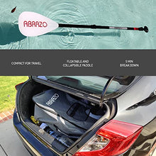 Load image into Gallery viewer, abrazo Inflatable Stand Up Paddle Board – Durable, Thick and Slip Resistant Inflatable Paddle Board with SUP Accessories, Includes Patch Repair Kit, Hand Pump, Ankle Cuff and Leash, and SUP Carry Bag
