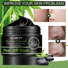 Load image into Gallery viewer, Peel Off Face Mask,Blackhead Mask,Blackhead Remover Mask,Charcoal Peel Off Face Mask,Purifying Face Mask,Deep Cleansing Pore Refining Face Mask
