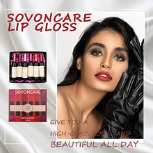 Load image into Gallery viewer, SOVONCARE 6 Color Wine Lip Tint, Matte Liquid Lipstick Waterproof Natural Lip Stains Set Long Lasting Wine Bottle Lip Gloss Makeup Gift Idea for Girls &amp; Women

