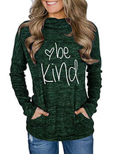 Load image into Gallery viewer, Unidear Womens Cowl Neck Pullover Lightwieght Casual Tunic Sweatshirts with Pockets #1Light Grey S
