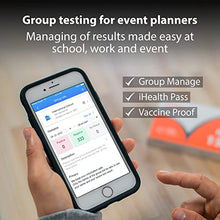 Load image into Gallery viewer, iHealth COVID-19 Antigen Rapid Test, 2 Tests per Pack,FDA EUA Authorized OTC at-Home Self Test, Results in 15 Minutes with Non-invasive Nasal Swab, Easy to Use &amp; No Discomfort
