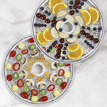 Load image into Gallery viewer, NESCO LT-2SG Snackmaster 13.5" Add-a-Tray for NESCO Food Dehydrators, White, 2 Count
