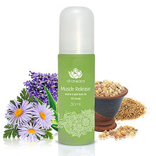 Load image into Gallery viewer, Muscle Release Body Massage Oil for Sensual Massage Therapy - Muscle Release Pain Relief Essential Face Oils - Includes Arnica, Boswellia &amp; Sweet Birch (30 ml)
