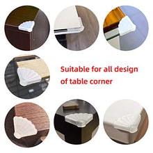 Load image into Gallery viewer, TUSUNNY Table Corner Protector,Child Proofing Corner Guards for Baby Safety,Best High Resistant Furniture Edge Bumper,Baby Proof Rubber Cabinet Cushion Cover,Plastic Covers(12 Packs)
