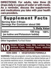Load image into Gallery viewer, Liquid Iodine Solution Drops | 2 fl oz | 150 mcg | Iodine &amp; Potassium Iodine Supplement | Vegetarian, Non-GMO, Gluten Free Liquid Tincture | by Horbaach
