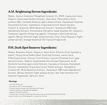 Load image into Gallery viewer, AM/PM Dark Spot Corrector Treatment - Overnight Kojic Acid Dark Spot Remover for Face /Body + AM Vitamin C Hyaluronic Acid Retinol Serum for Face, Tranexamic Acid Age Spot Acne Scar Treatment for Face
