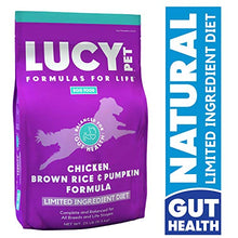 Load image into Gallery viewer, Lucy Pet Formulas for Life - Limited Ingredient Diet Dry Dog Food, All Breeds &amp; Life Stages - Chicken, Brown Rice &amp; Pumpkin
