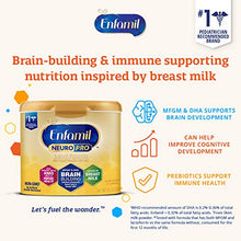 Load image into Gallery viewer, Enfamil NeuroPro Baby Formula Milk Powder Reusable Tub, 20.7 oz -Brain Building Nutrition Inspired by Breast Milk-Omega 3 DHA, Non-GMO, MFGM, Prebiotics, Iron &amp; Immune Support (Package May Vary)
