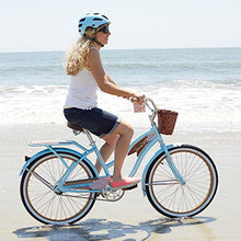 Load image into Gallery viewer, Huffy 24" Panama Jack Beach Cruiser Bike, Sky Blue
