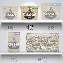 Load image into Gallery viewer, HERSHEY'S KISSES Milk Chocolate and Almond Candy, Holiday Candy, 10 oz Share Bag
