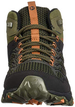 Load image into Gallery viewer, Merrell mens Moab Fst 2 Mid Wp Hiking Shoe, Olive/Adobe, 9.5 US
