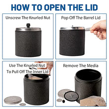 Load image into Gallery viewer, Leegol Electric Rock Tumbler Machine - Single Drum 3LB Rock Polisher (Single Barrel)
