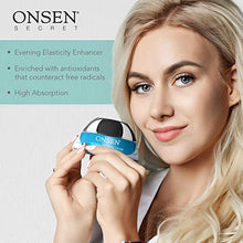 Load image into Gallery viewer, Onsen Secret Collagen Boosting Cream Night Cream For Women Hyaluronic Acid Jojoba Oil Vitamin C Peptides Complex Soothing Green Tea Anti Wrinkle Cream For Face &amp; Neck Made In The USA (50 ml)
