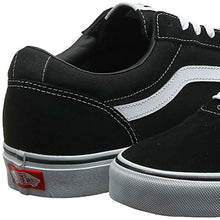 Load image into Gallery viewer, Vans YT Ward Sneaker, Black ((Suede/Canvas) Black/White Iju), 11 US Unisex Little Kid
