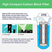 Load image into Gallery viewer, iSpring CKC1C Countertop Drinking Water Filtration System with Carbon Filter, 2.5" x 10", Clear
