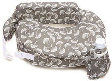 Load image into Gallery viewer, My Brest Friend Original Nursing Posture Pillow, Grey Flowing Fans
