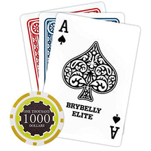 Load image into Gallery viewer, Brybelly Eclipse Poker Chips Heavyweight 14-Gram Clay Composite - Pack of 50 ($1000 Yellow)
