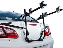 Load image into Gallery viewer, OxGord 2-Bike Rack Trunk Mount - Deluxe Bicycle Carrier for Most Sedans/Hatchbacks/Minivans and SUVs - Holds Two Cycles
