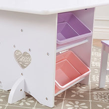 Load image into Gallery viewer, Kidkraft Heart Table and Chair Set
