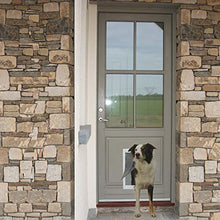Load image into Gallery viewer, Ideal Pet Products Designer Series Plastic Pet Door with Telescoping Frame, Extra-Large, 10.5" x 15" Flap Size
