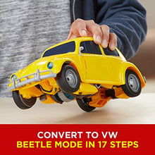 Load image into Gallery viewer, Transformers: Bumblebee Movie Toys, Power Charge Bumblebee Action Figure - Spinning Core, Lights and Sounds - Toys for Kids 6 and Up, 10.5-inch
