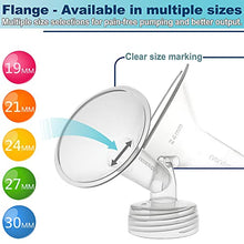 Load image into Gallery viewer, Nenesupply 21mm 2 pc Flanges Compatible with Spectra S2 Spectra S1 9 Plus Breastpumps Replacement to Spectra Pump Parts and Spectra Flange. Compatible with Spectra S2 Parts and Spectra Accessories
