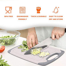 Load image into Gallery viewer, KIMIUP Kitchen Cutting Board (Set of 3),Professional Chopping Boards Sets,Dishwasher Safe Cutting Boards With Juice Grooves &amp; Carrying Handle &amp; No BPA
