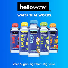 Load image into Gallery viewer, hellowater - Fiber Infused Water (Variety Pack, 7 Different Flavors) - High Fiber - 0 Sugar - 0 Net Carbs - Nothing Artificial - Low Glycemic - 16 Fl. oz. Bottles (Pack of 12)
