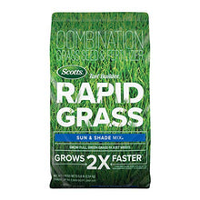 Load image into Gallery viewer, Scotts Turf Builder Rapid Grass Sun &amp; Shade Mix: up to 2,800 sq. ft., Combination Seed &amp; Fertilizer, Grows in Just Weeks, 5.6 lbs
