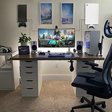 Load image into Gallery viewer, Wall Mount for PS5 Playstation 5 Disc Edition and Digital Edition (Mounts The Console on Wall Near or Behind TV with Invisible Design), Including 2 Accessory Holders for Controller &amp; Headset (Black)
