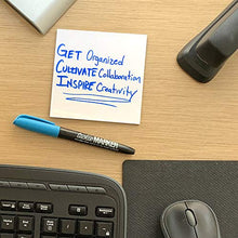Load image into Gallery viewer, mcSquares Stickies Dry-Erase Sticky Notes. Reusable Whiteboard Stickers 4 inch Square 6 Pack - Post Reminders, Labels, Lists, and Decals - Never Buy Paper Notes Again, Its Eco-Friendly!
