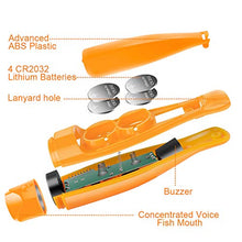 Load image into Gallery viewer, Feeke Electronic Whistle with Lanyard Adjustable, 3 Tone High Volume Spalding Electric Whistle for Referee Coaches PE Teacher, Outdoor Camping Hiking Boating Emergency Whistles (2Packs,Orange &amp; Black)
