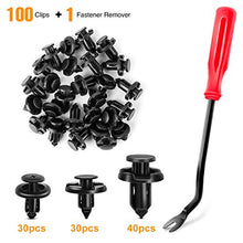 Load image into Gallery viewer, GOOACC 100PCS 7mm 8mm 10mm Compatible with Subaru Push Type Retainer Fasteners Rivets Clips OEM Upgrade for 90914-0007, 90913-0067 &amp; 90914-0051 + Bonus Fastener Remover
