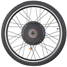 Load image into Gallery viewer, AW Electric Bicycle LCD Display Motor Kit 48V1000W 26"x1.75" Rear Wheel E-Bike Conversion Kit Hub Motor for Bicycle
