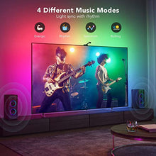 Load image into Gallery viewer, Govee Immersion TV LED Backlights with Camera, RGBIC Ambient Wi-Fi TV Backlights for 55-65 inch TVs PC, Works with Alexa &amp; Google Assistant, App Control, Music Sync TV Lights, Adapter, H6199
