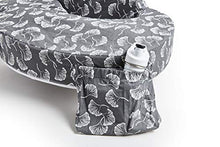 Load image into Gallery viewer, My Brest Friend Original Nursing Posture Pillow, Grey Flowing Fans
