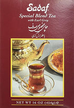 Load image into Gallery viewer, Sadaf Earl Grey Tea Loose Leaf Box 16 oz - Special Blend Earl Grey Ceylon Black Tea - Product harvested in Sri Lanka
