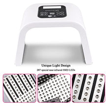 Load image into Gallery viewer, RUTILY 7 Color LED Light Therapy PDT LED Face Mask Photon Lamp Facial Body Therapy Device Foldable Skin Care Beauty Device Remover Anti-wrinkle with Protection Eye Mask for Home
