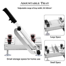 Load image into Gallery viewer, BAOSHISHAN Manual Frozen Meat Slicer Stainless Steel Herb Cutter for Thin Slicing Nougat Bacon Beef Spam Hot Pot Shabu Home Use GZM-3120
